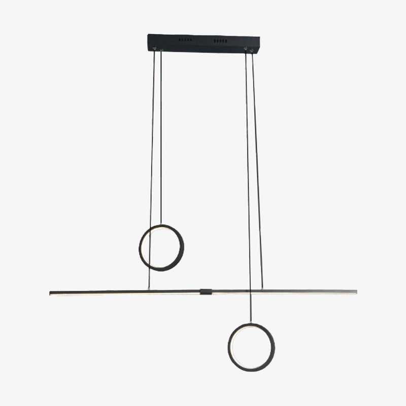 Lustre design LED minimaliste en métal Reez