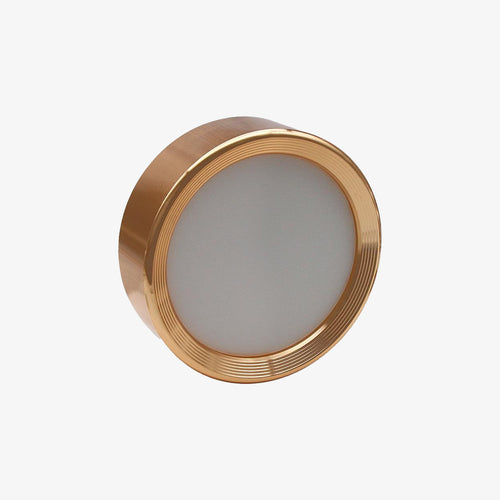 Spot design LED circulaire en aluminium coloré Jasob