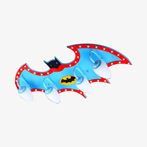 Plafonnier enfant symbole Batman