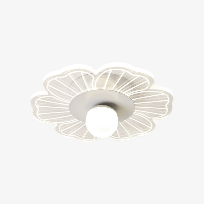 Plafonnier moderne LED en forme de fleur Majesty