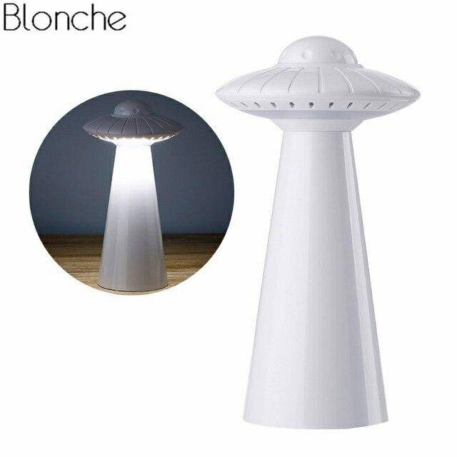 Lampe de bureau design LED conique coloré