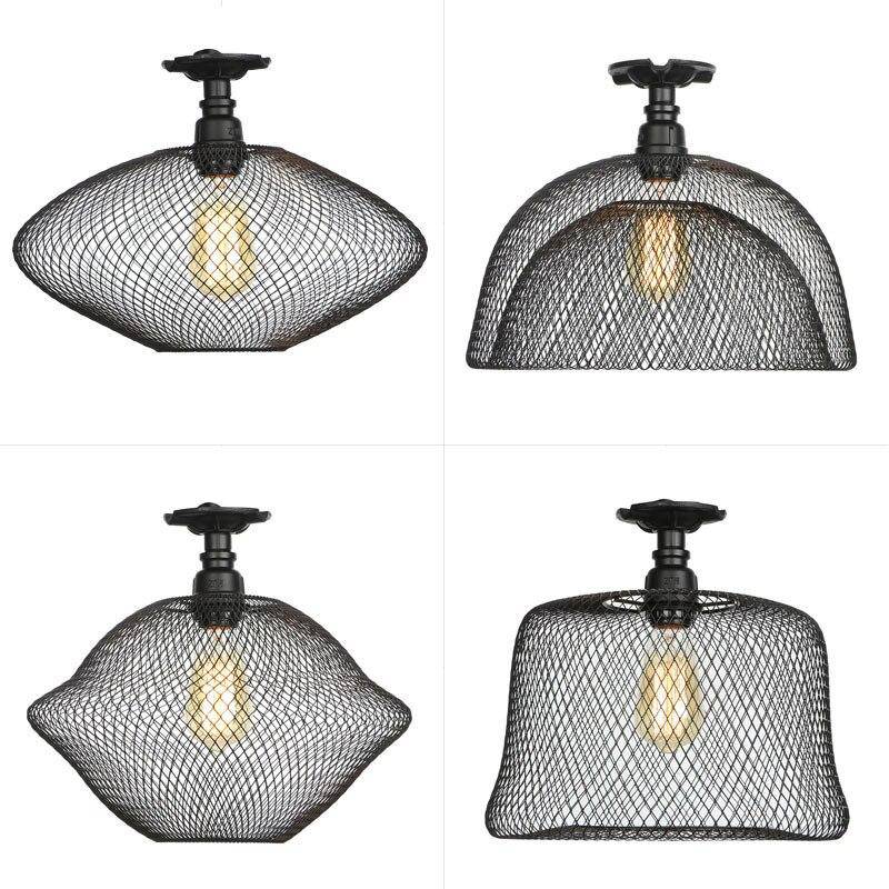 Plafonnier LED en cage de plusieurs formes Honeycomb