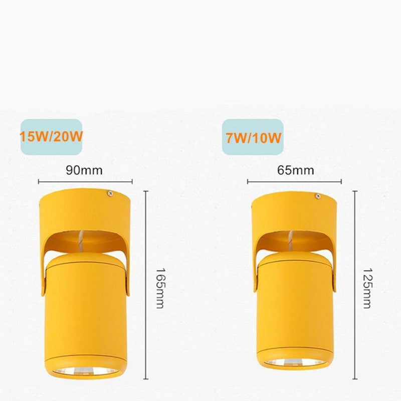 Spots LED orientale de couleur Surface