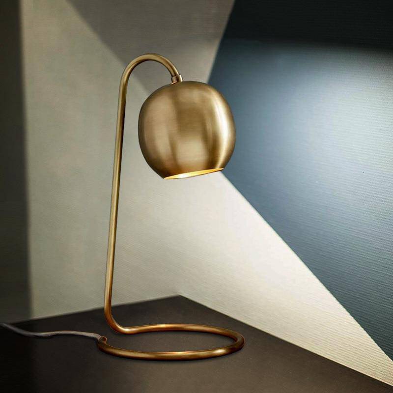 Lampes à poser design doré à LED Decoration