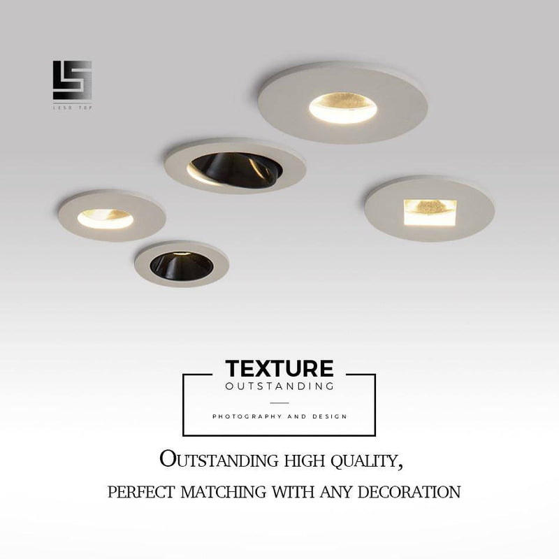 Spot encastré LED rond avec plusieurs modèles Light