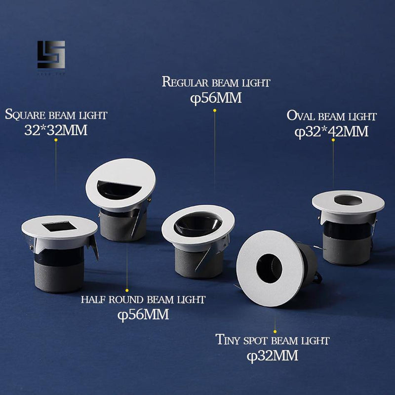 Spot encastré LED rond avec plusieurs modèles Light