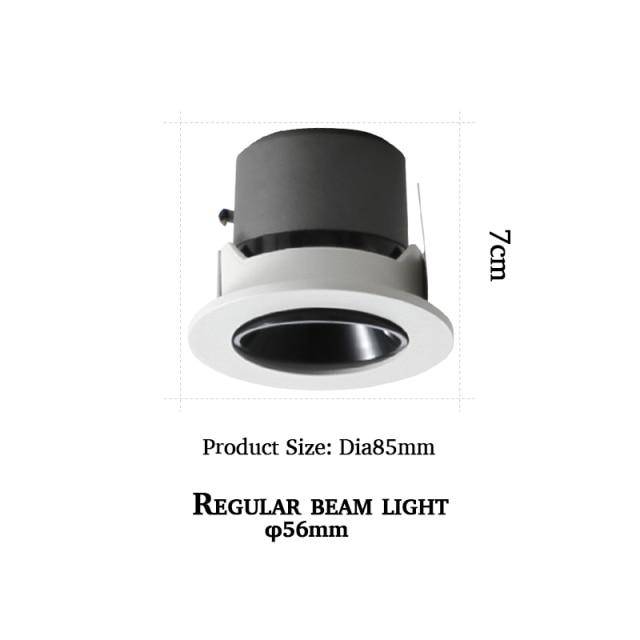 Spot encastré LED rond avec plusieurs modèles Light