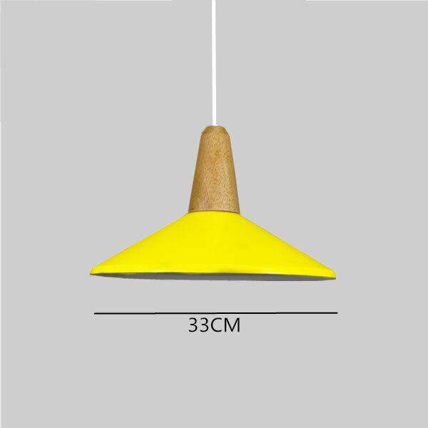 Suspension LED conique colorée de plusieurs formes Art