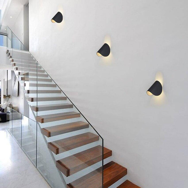 Applique murale moderne LED style tuile colorée Anew