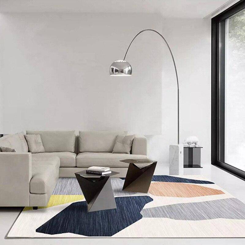 Tapis design rectangle à formes Area