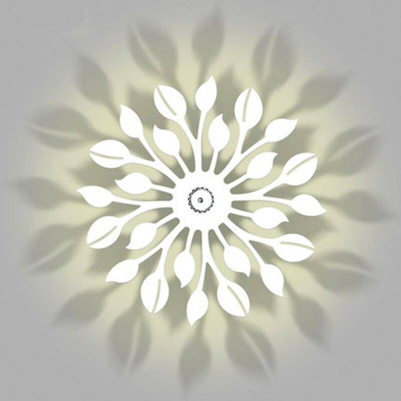 Applique murale design LED en métal style Sun Creative