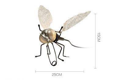 Applique murale LED en forme de mouche