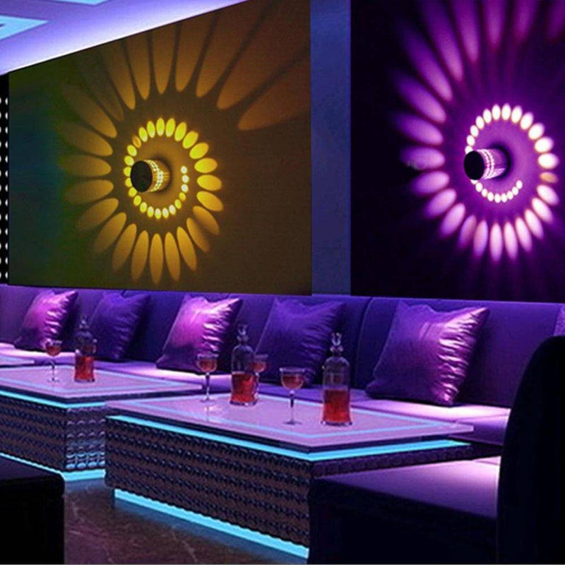 Plafonnier LED avec illuminations Creatives