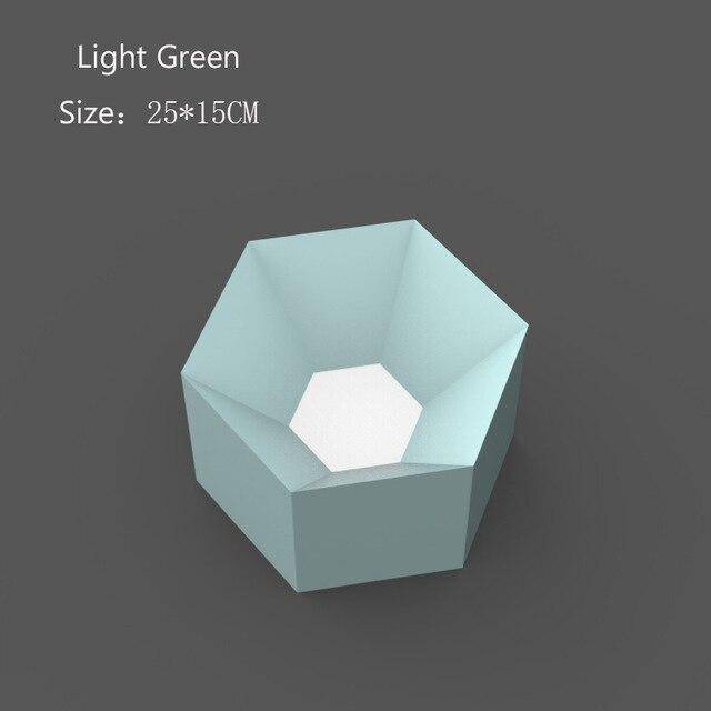 Plafonnier hexagonal de couleur Geometric