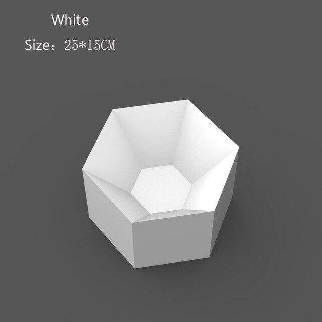 Plafonnier hexagonal de couleur Geometric