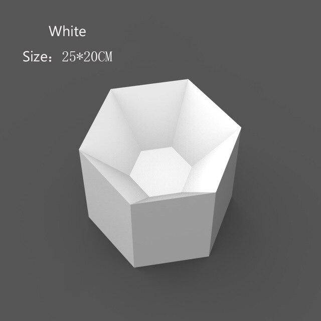 Plafonnier hexagonal de couleur Geometric