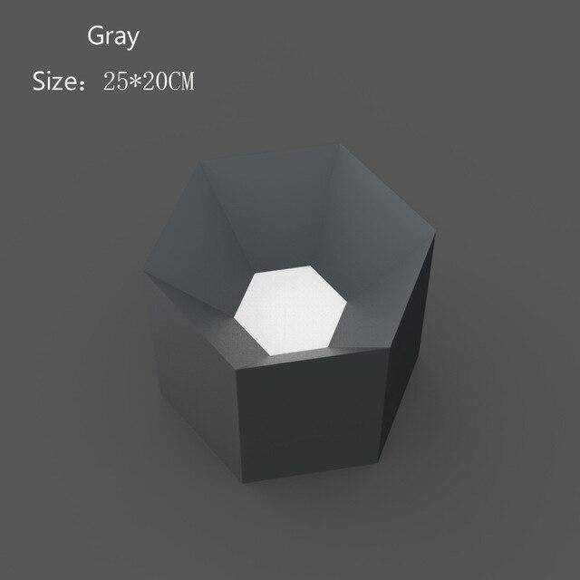 Plafonnier hexagonal de couleur Geometric