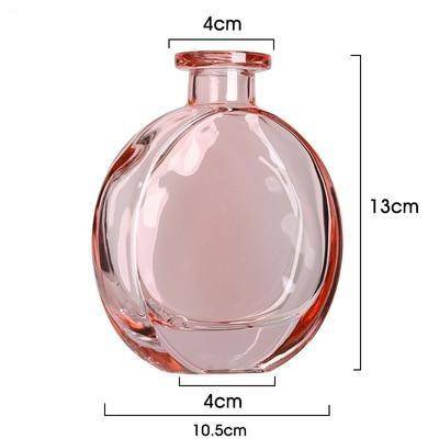 Vase en verre cristal coloré style parfumerie