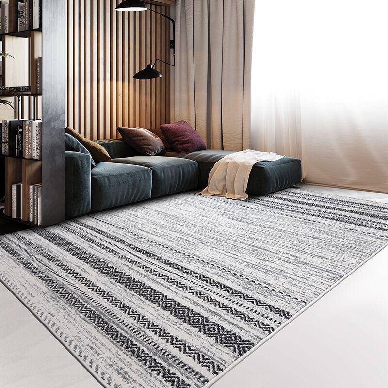 Tapis rectangle aux motifs style berbère
