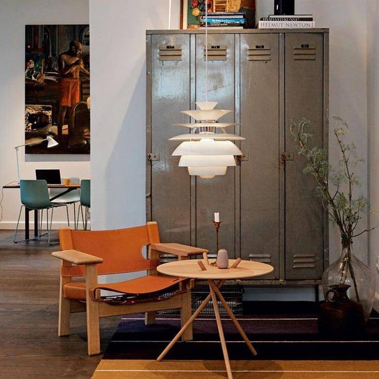 Suspension design LED abat-jour métal de plusieurs formes