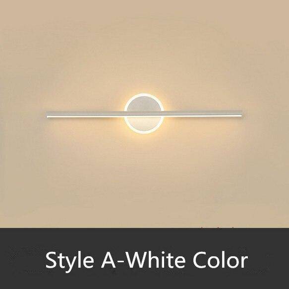 Applique murale design LED dorée ou blanche Mirror