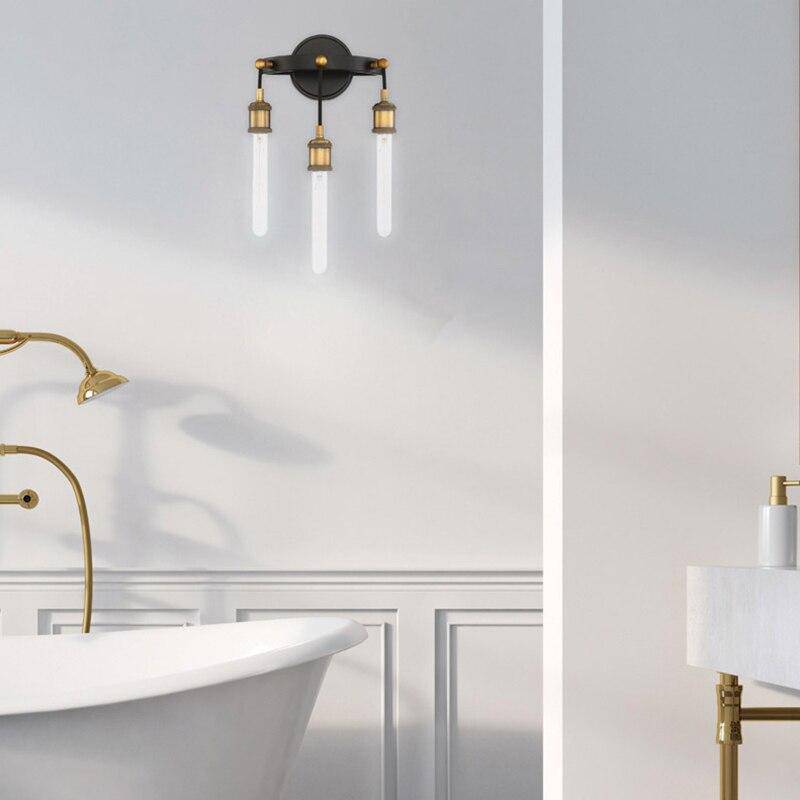 Applique murale retro LED en métal style Japon