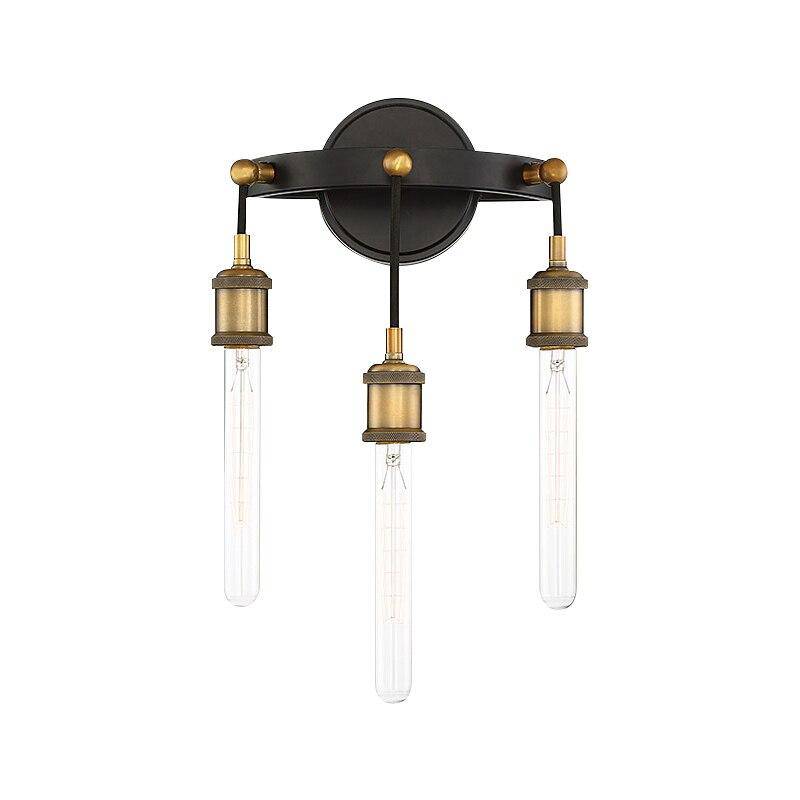 Applique murale retro LED en métal style Japon