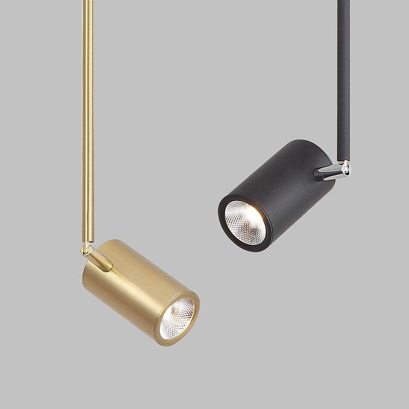 Spot moderne LED cylindre en aluminium Diano