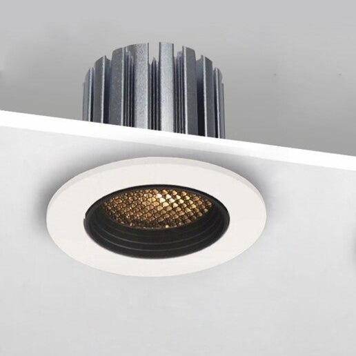 Spot encastré moderne LED rond blanc