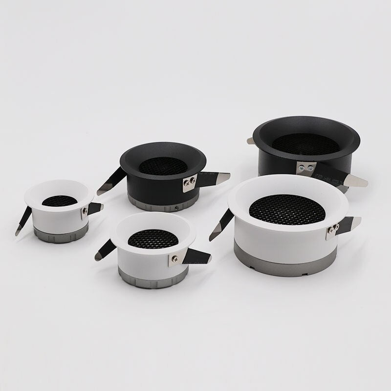 Spot moderne LED encastrable effet ruche anti-éblouissement Elvia