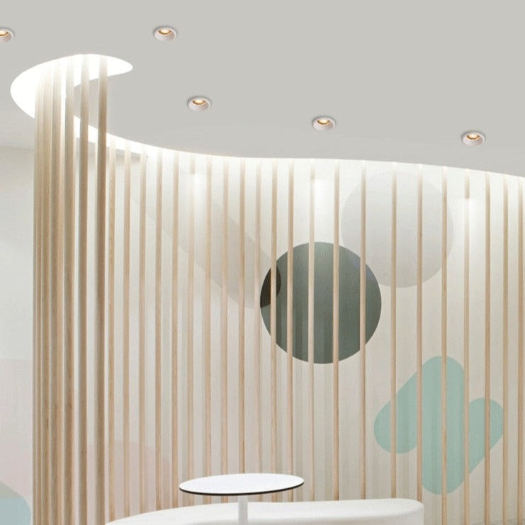 Spot moderne LED encastrable effet ruche anti-éblouissement Elvia