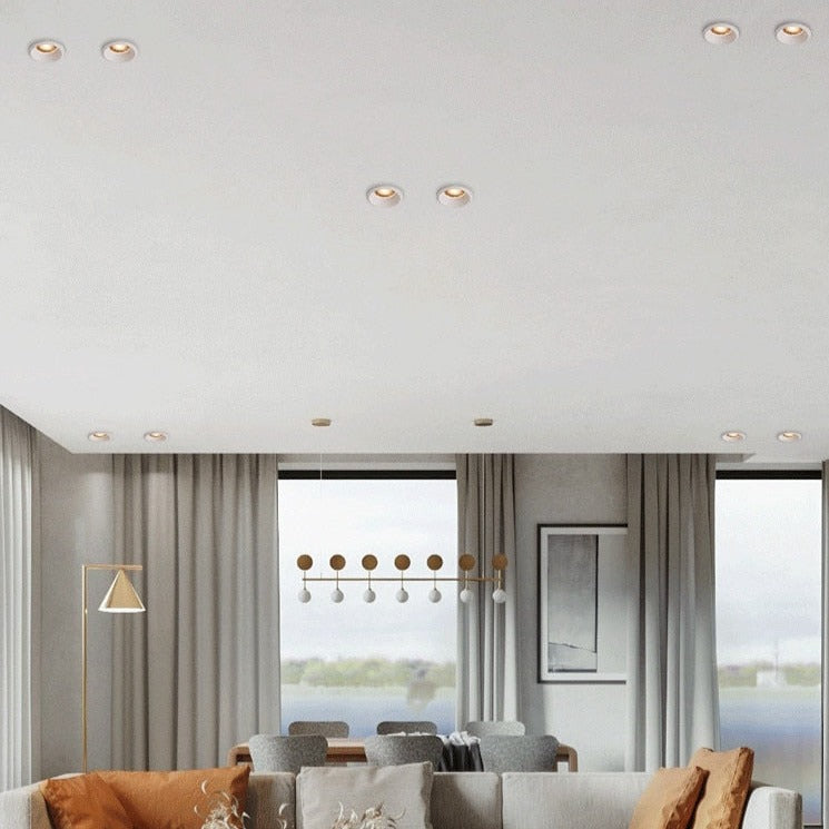 Spot moderne LED encastrable effet ruche anti-éblouissement Elvia