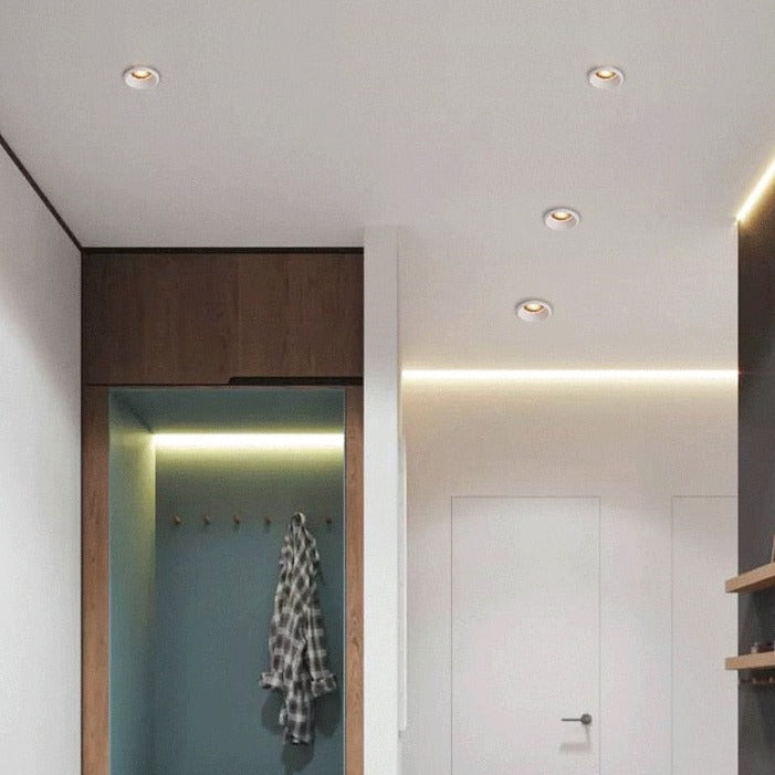 Spot moderne LED encastrable effet ruche anti-éblouissement Elvia