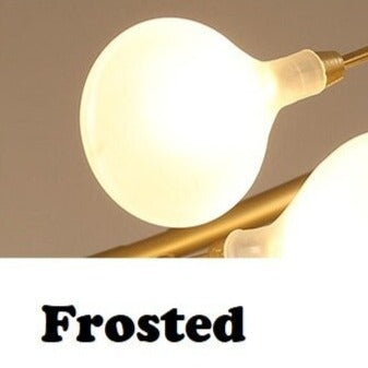 Lustre moderne LED en forme de branche lumineuse Shanna