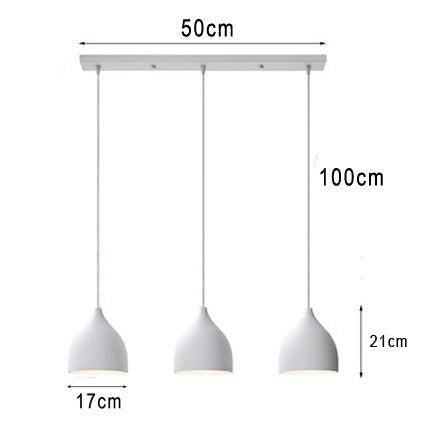 Suspension moderne LED minimaliste en métal Willo