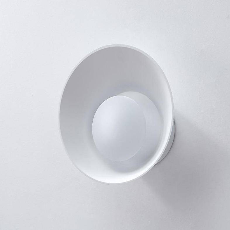 Applique murale design à LED avec coupe en métal coloré Loft