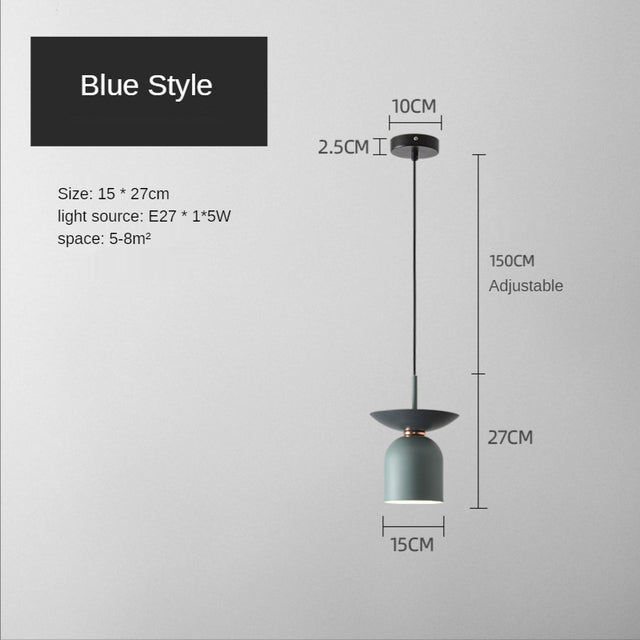 Suspension industrielle avec abat-jour en forme de dôme Soren