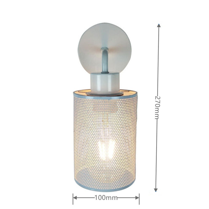 Applique murale rustique en cage Retro