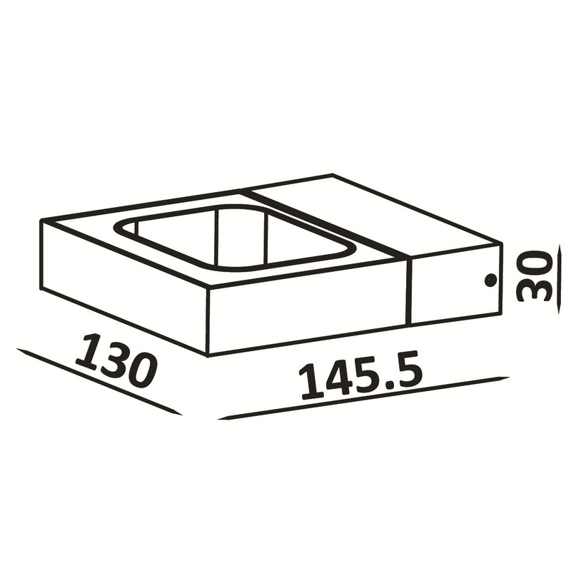 Applique murale design LED rotative en métal Havery