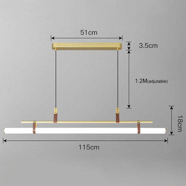 Suspension moderne minimaliste LED Cassy