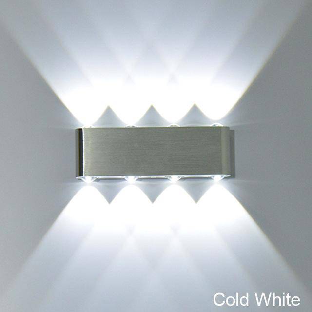 Applique chromé avec LED de couleur Sconce