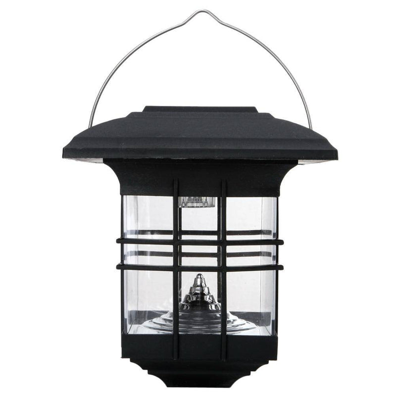 Lanterne extérieur LED verre et métal Hanging