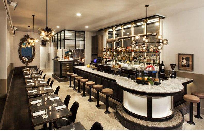 Lustre design noir avec plusieurs branches et verre Livewin