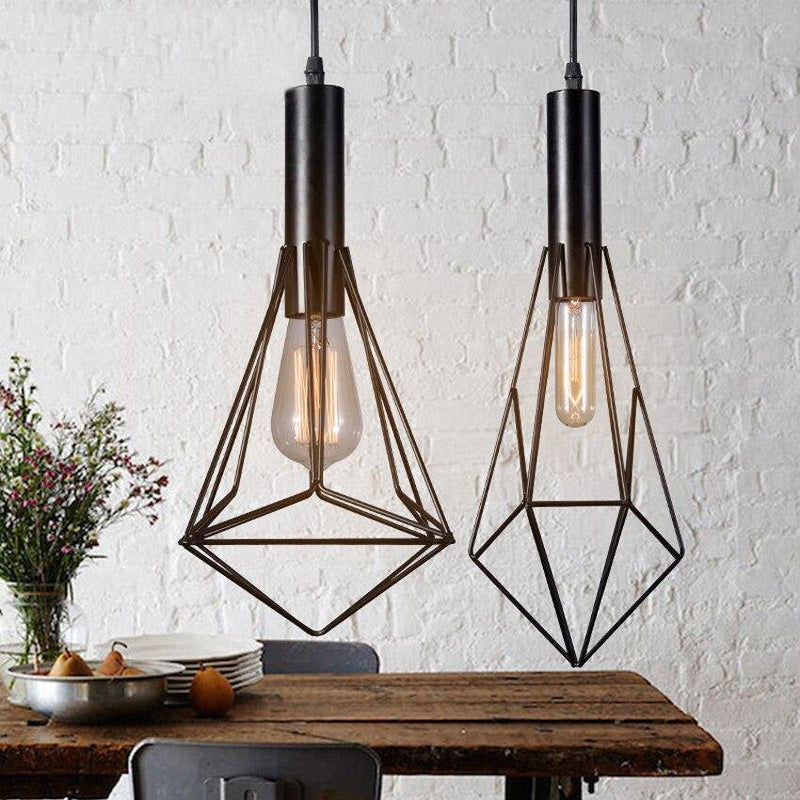 Suspension cage pyramidale Diamond