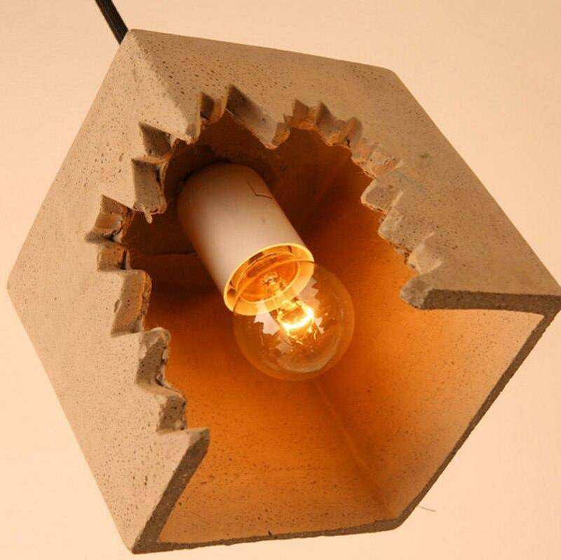 Suspension en céramique terre cuite Concrete