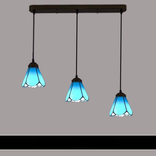 Suspension design en verre de couleurs Mediterranean