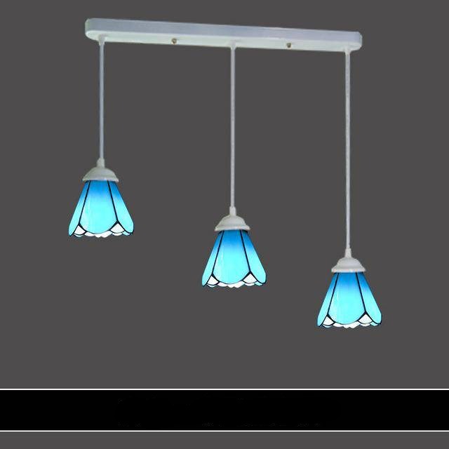 Suspension design en verre de couleurs Mediterranean