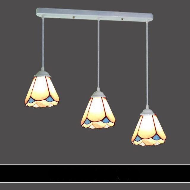 Suspension design en verre de couleurs Mediterranean