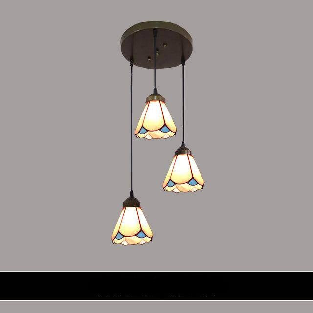 Suspension design en verre de couleurs Mediterranean