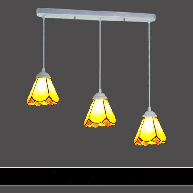 Suspension design en verre de couleurs Mediterranean